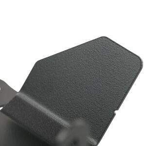 Stoßdämpfer Hitzeschild Hinten für Husqvarna Norden 901 Bj. 24 Schwarz Texturiert