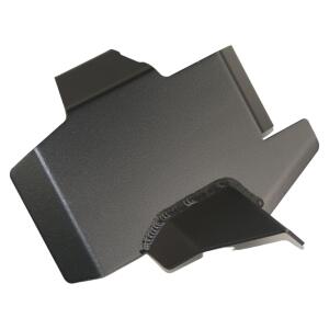 Stoßdämpfer Hitzeschild Hinten für Husqvarna Norden 901 Bj. 24 Schwarz Texturiert