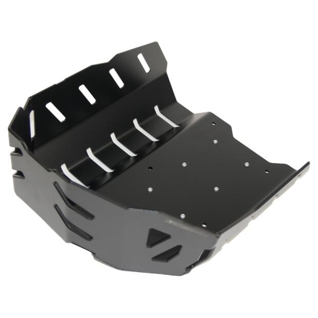 Engine Protection Guard for Benelli TRK 702 X 23-24 Textured Black Aluminium