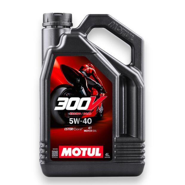 Motul 300V 5W-40 Racing Öl für Straße 4 Liter 4Takt