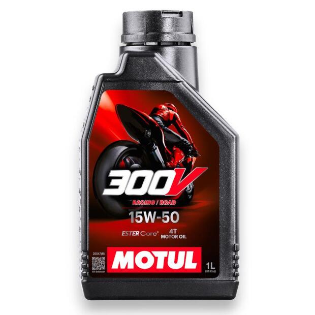 Motul 300V 15W-50 Racing Öl für Straße & Offroad 4T