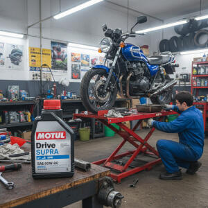 MOTUL HD 80W-90 1 Liter Getriebeöl Supra für hohe Belastungen & Schutz