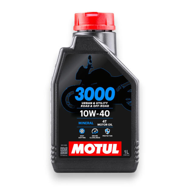 MOTUL 3000 10W40 4Takt 1Liter 10W-40 Mineralöl