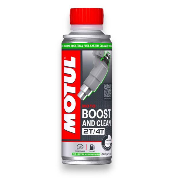 Motul Boost and Clean Kraftstoffreiniger 200ml 2&4Takt