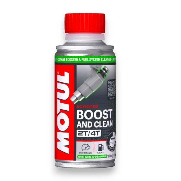 MOTUL Boost and Clean für Scooter 2 Takt & 4Takt 100ml