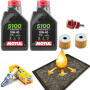 Maintenance package for Kreidler Supermoto 125 DD 08-16 Luxxon Sachs ZZ oil oil filter spark plug oil drain plug oil mat