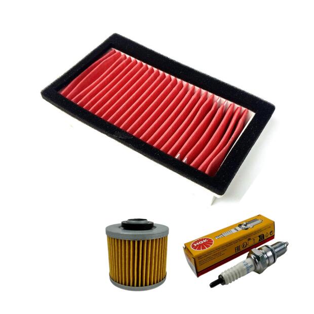 Wartungs Set Luftfilter Ölfilter Zündkerze für Yamaha XT 600 E 90-03