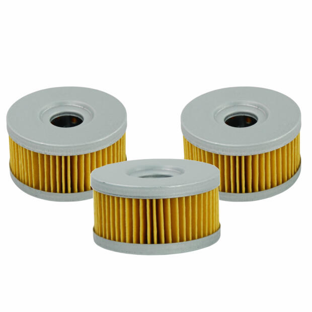 3x oil filters for Suzuki models DR DR-Z GN GZ VL