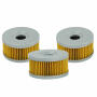 3x oil filters for Suzuki models DR DR-Z GN GZ VL