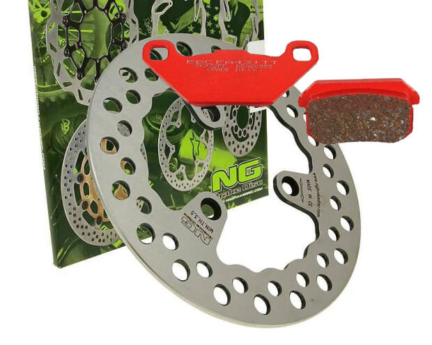 Rear disk & brake pad for Adly Herkules Hurricane 280 / 320 / 400