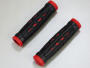 Two Components Quad ATV Grips Black-Red