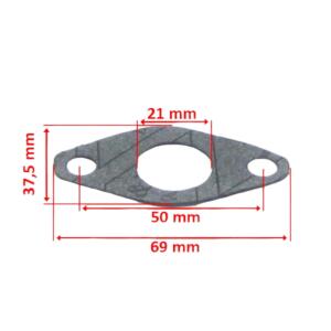 Dichtung Ansaugstutzen für Yamaha DT 50 MX 82-86