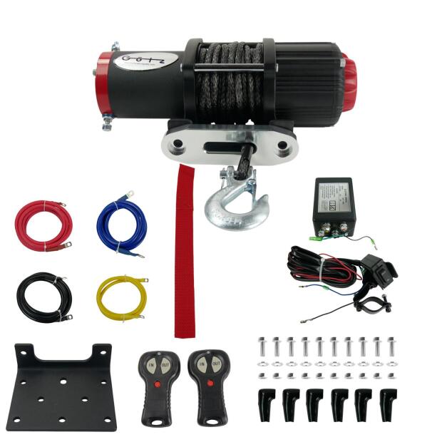 Seilwinde Quad ATV UTV Extremserie 4500 Nylonseil