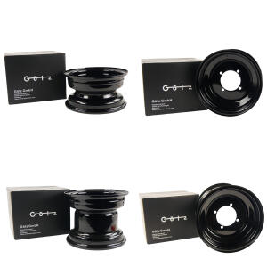 Rim set for Kymco KXR Maxxer 250 300 black Quad ATV...
