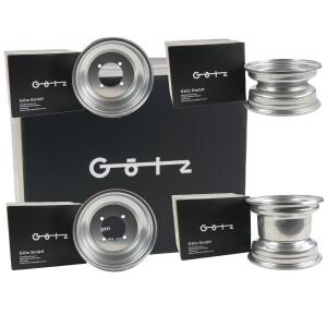 Felgen für SMC Barossa Bronco Canyon 300 500 520RR 520 RR Chrom Alu Optik Quad Komplettsatz