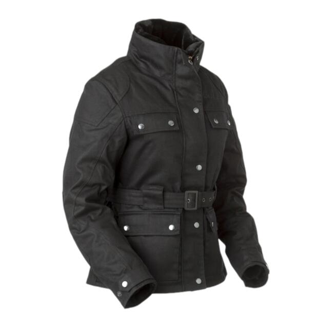 RAINERS Rosana Damen Motorradjacke Größe M in schwarz