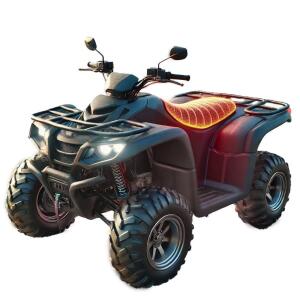 Sitzheizung Carbon 12 V für TGB / CF Moto / Kymco Quad ATV 40x20cm 2-Stufen