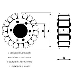 Lichtmaschine Stator für Kawasaki ZX-6R/ZX-10R...