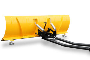 Schneeschild für Honda Rancher 350/TRX 350/420 FA/429/500 FE /Rincon 680 500FM Komplettset 150cm breit gelb