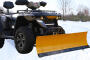 Schneeschild für Honda Rancher 350/TRX 350/420 FA/429/500 FE /Rincon 680 500FM Komplettset 150cm breit gelb