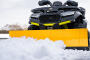 Schneeschild für Honda Rancher 350/TRX 350/420 FA/429/500 FE /Rincon 680 500FM Komplettset 150cm breit gelb