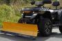 Schneeschild für Honda Rancher 350/TRX 350/420 FA/429/500 FE /Rincon 680 500FM Komplettset 150cm breit gelb