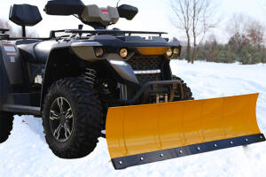 Schneeschild für Dinli DL801/802/901/902/904 DMX 350/450 Masai A300/450 Komplettset 150cm breit gelb