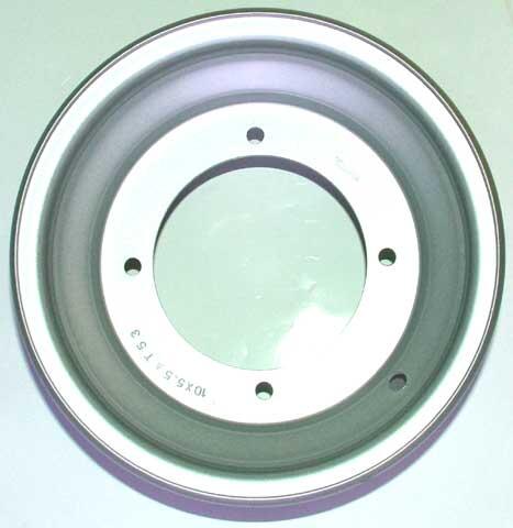 Felge 10x5-110 Quad ATV Offset 2LB+3 mit Transportschaden Delle an einer Seite