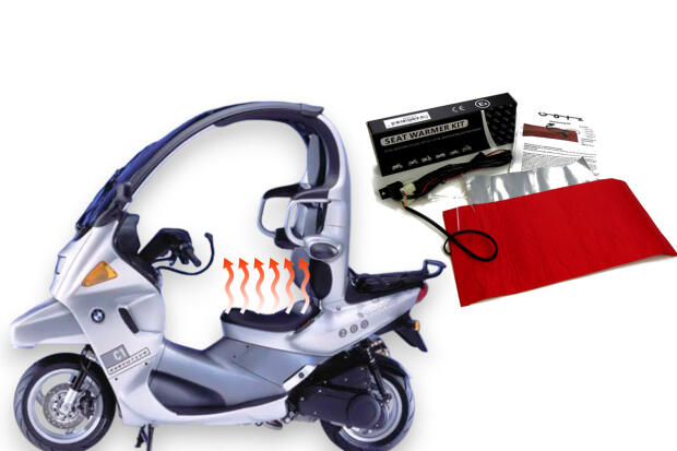 Sitzheizung Carbon für BMW C1 125 / C1 200 Roller Heizmatte Carbon