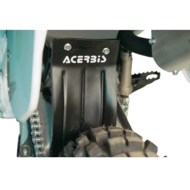 Acerbis shock absorber splash guard in black universal
