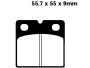 Bremsbeläge Typ FA018 Semi-Metall Motorrad Quad ATV & Roller