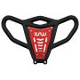 Front Bumper for Kawasaki KFX 400 black-red