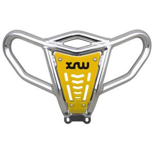 Front Bumper für Yamaha YFZ 450 Alu poliert gelb