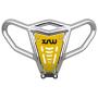 Front Bumper für Yamaha YFZ 450 Alu poliert gelb