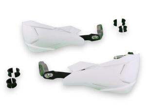 Handschützer Handprotektoren für BMW F 650 GS F 700 GS F800 GS F 850 GS weiß Competition Integral Handguards