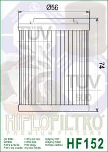 Ölfilter Hiflo HF152 für Aprillia RSV ETV