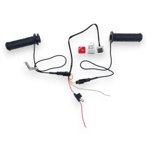 Heizgriffe Motorrad - Roller Griffheizung 3 Stufen Komplettset