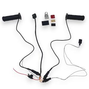 Heizgriffe für Quad ATV Griffheizung mit Daumenheizung