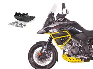 Motorschutz für Suzuki DL 1000 V-Strom Bj. 2017-2019 matt schwarz