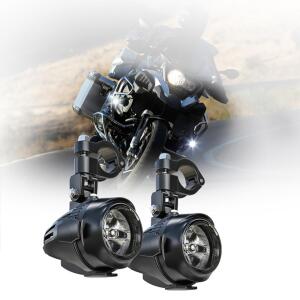 Additional headlights LED for BMW R1200 GS 04-22 25mm