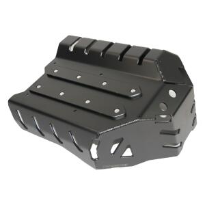 Engine guard for Benelli TRK 702 X Bj. 23-24 Black Aluminum