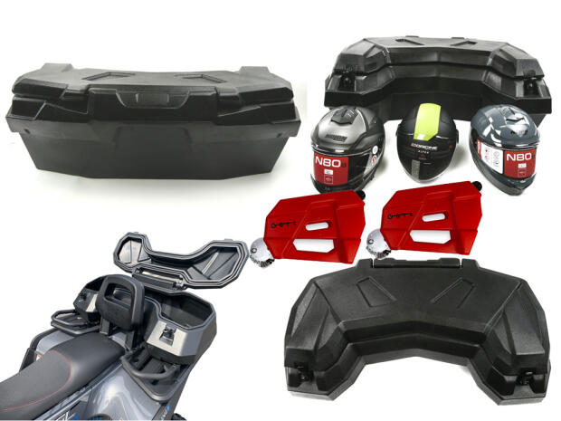 Koffer & Kanister für CF Moto CForce 450 520 625 820 850 1000 135L 3Helme& Schnellverschlüsse