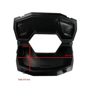 Kofferbox Quad ATV schwarz