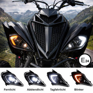 LED-Scheinwerfer & Blinker für Yamaha Raptor YFM700/350R/YFZ450R/X Wolverine450/350