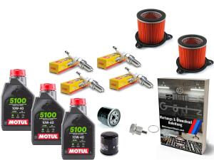 Maintenance Kit for Honda XL 600 V & XRV 650/750 – Motul Oil, Filters & Spark Plugs