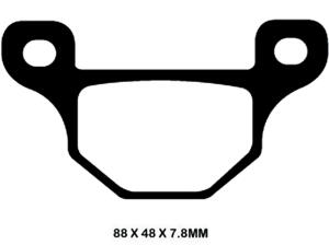 Bremsbeläge Parkbremse Linhai UTV