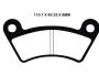 Bremsbeläge für Linhai ATV UTV vorne Sintermetall