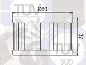 Ölfilter Hiflo HF137 für Suzuki / Sachs