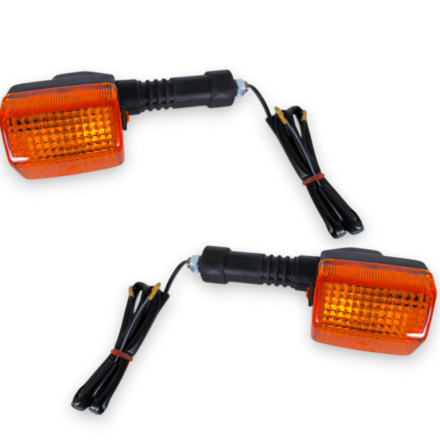 Blinker 2 Stück für Honda CB 500 NX 650 NX 250 XL 250 350 XRV 750 Africa Twin Dominator E-Prüfzeichen