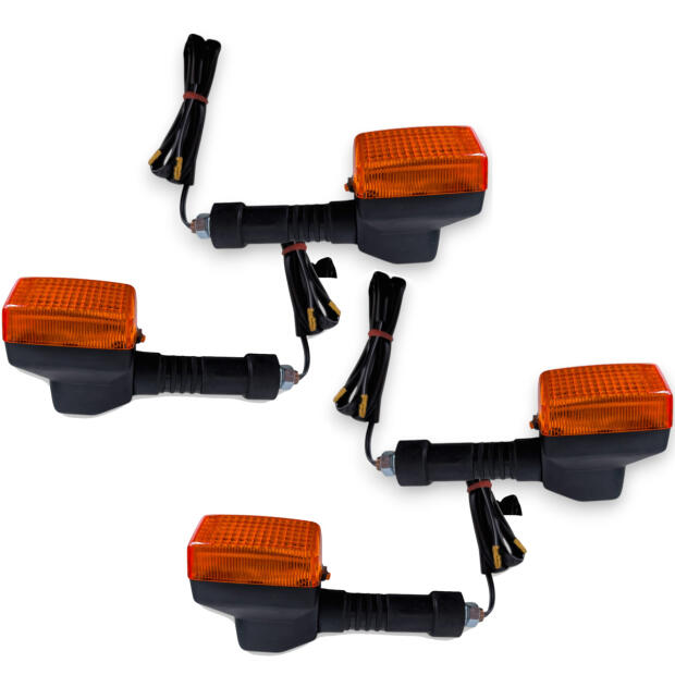 Indicator 4pcs. for Honda CB 500 NX 650 NX 250 XL 250 350 XRV 750 Africa Twin Dominator e-mark